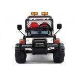 Elektromobilis vaikams Jeep Raptor juodas